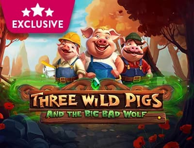 Three Wild Pigs and the Big Bad Wolf 
