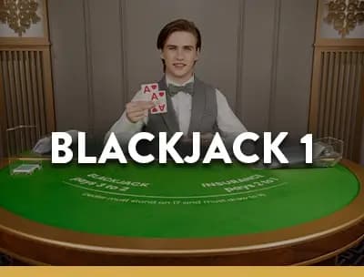 Blackjack table 1