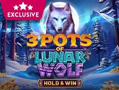 3 Pots of Lunar Wolf: Hold & Win