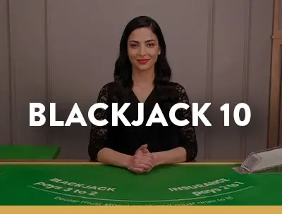 BlackJack table 10