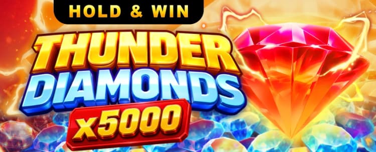 Thunder Diamonds x5000: Hold & Win