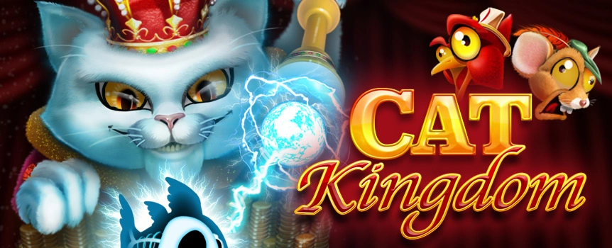 Welcome to the Cat Kingdom at Slots Casino. This 5-reel slot game offers 243 ways to win!