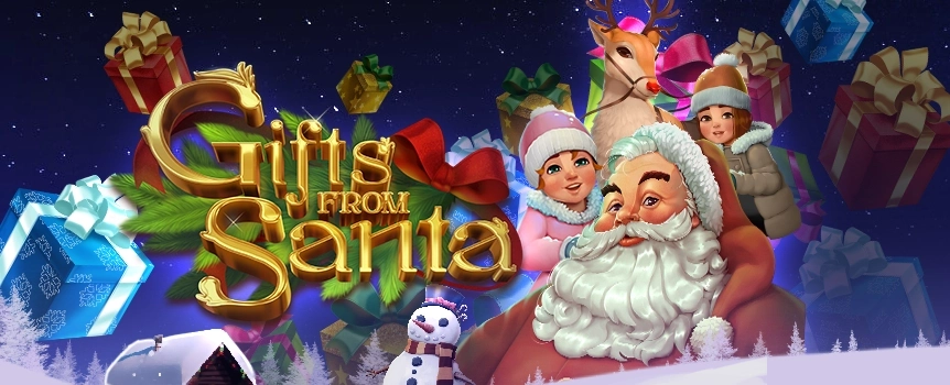 Step into a festive wonderland with the Gifts from Santa online slot at Slots.lv. Are you ready to see what Santa has in store for you? Play today and find out!