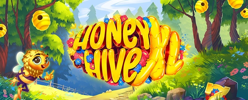 Play the simple yet highly exciting Honey Hive XL, the 3-reel online slot at Slots.lv where you could win a gigantic top prize worth thousands of dollars