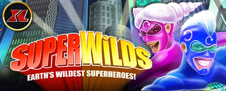 Even more powers and rewards are in store with Super Wilds XL slot game at Slots Casino. Play for wins and Free Spins!