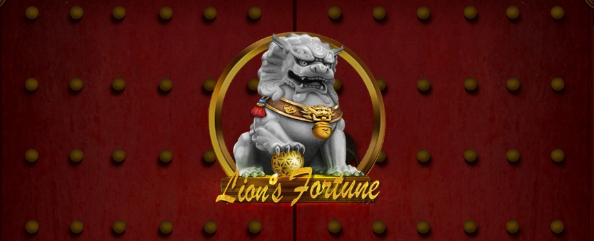 Enter the Temple of the Lion. Those that make it inside will discover exhilarating Features as well as a Lion’s Fortune! 