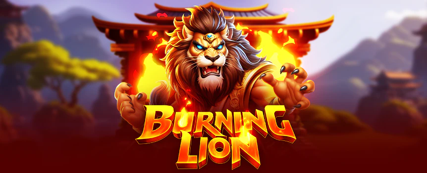Ignite your wins with Burning Lion on Slots.lv! Adjustable paylines, and sticky Wild Multipliers up to 3,000x await!