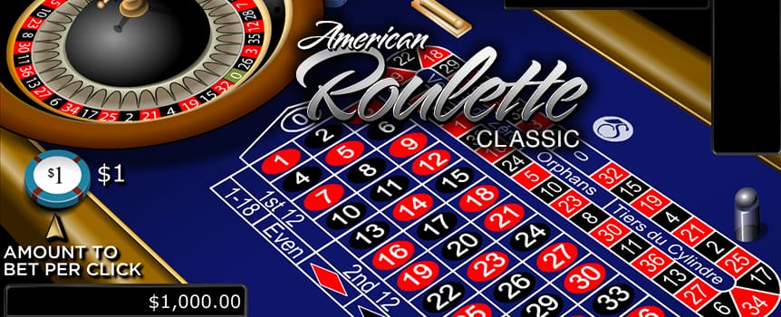 Spin the wheel for your chance to win a hefty sum while playing at our American Roulette table. Watch the ball hop, skip and jump from number to number as it tries to find a home while the crowd watches on in anticipation.
