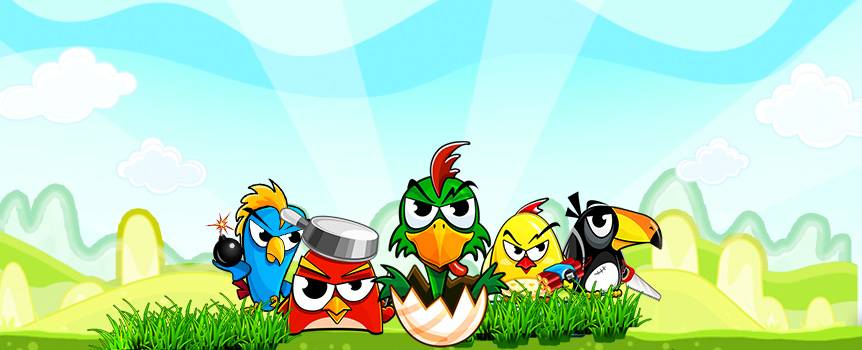 Are you killing two birds with one stone? How about you let a group of ill-tempered birds make your kills for you? In this real money slots game, the angrier the birds get, the better for your pockets! This game offers you immense fun as you watch your birds if fury does what they know best. 
