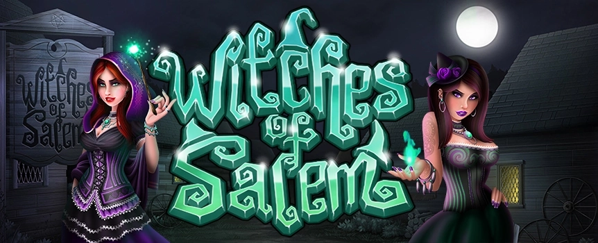 Spin the reels of Witches of Salem, the online slot based in the hotspot of witchcraft offering some huge prizes, including a jackpot of 6,666x your bet!