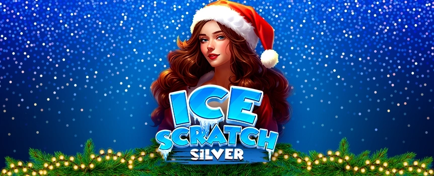 Slots.lv presents Ice Scratch Silver, a holiday-themed online scratchcard game where you could win giant prizes, including a top prize of 100,000x your bet!