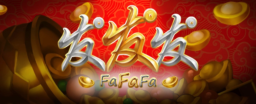 FaFaFa is a classic online slot game that brings you back to the first real machines. Available at Slots.lv online casino, it has the classic 3-reels and 1 payline. 