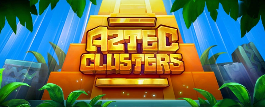 Aztec Clusters is a Cluster Pays grid slot that will take you on an enchanted jungle journey for hidden treasures. Accumulate Cells Multipliers during spins, enjoy the random Dig-up feature, including Sticky Wilds, Boosters, Destroyers, and Scatters that trigger a free spins bonus game. 