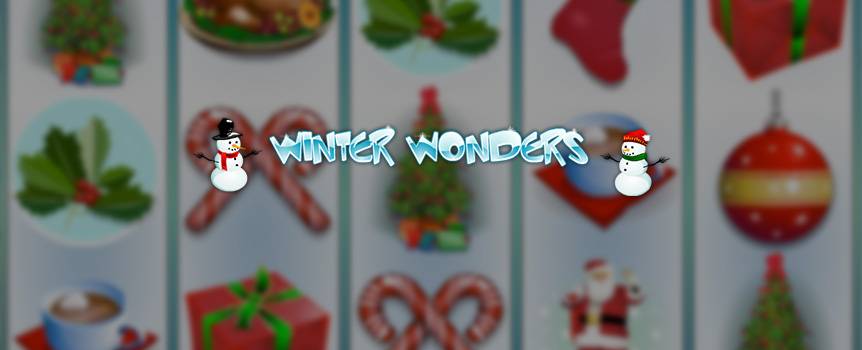 Santa Claus is comin' to town in this exciting and nostalgic winter-themed 5-reel slot game. Join Father Christmas and his troop of reindeer—there's Dancer, Prancer, Vixen, and so many more—as you're transported to a winter wonderland where it's Christmas all year round and the gifts just keep on giving. Take in all the snowy sights as the stunning visuals will make you feel like you're a kid again, with symbols including a Christmas Turkey, Candy Canes, Red Candles, Christmas Ornaments, a fully decorated Christmas Tree, and Mistletoe (make sure you've got that chapstick ready), to name a few.