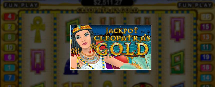 What would motivate you to keep playing this online slots game? How about a promise of acquiring Cleopatra's treasure? This real money slots game gives you an exclusive chance of piling treasures you get from Cleopatra's treasure chest. This slots game is full of helpful features that will boost and multiply your wins accordingly. 
