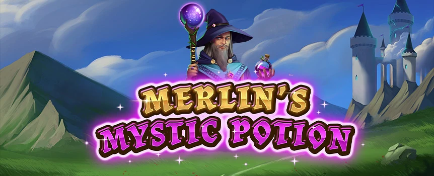 Step into Merlin’s world of magic and mystery in Merlin’s Mystic Potion! With Wilds, Free Spins, and powerful potions, this spellbinding slot is packed with legendary payouts!