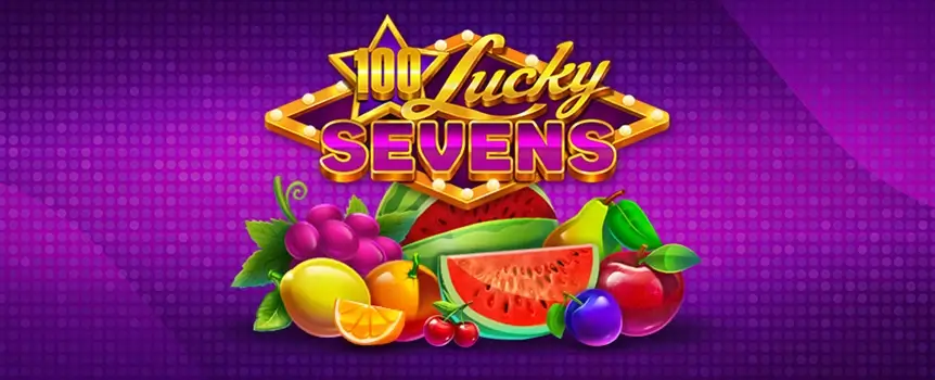 Dine on watermelons, grapes, and plums in 100 Lucky Sevens. Play at Slots.lv and enjoy 100 paylines, Expanding Wilds, Free Spins, and a Gamble Round.