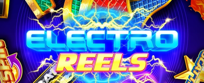 Experience the vibrant and electrifying Electro Reels online slot at Slots.lv. Spin now for a chance to win up to 50,000 coins - can you hit the 10x multiplier?