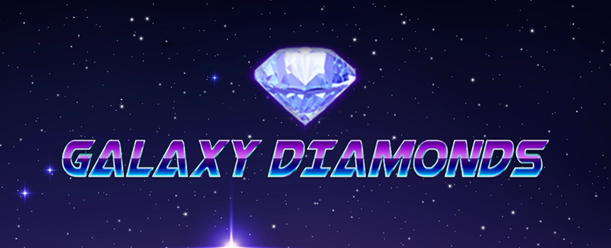 Dive into a cosmic adventure today with Galaxy Diamonds at Slots.lv! Experience a blend of classic fruit symbols set against a futuristic space backdrop.
