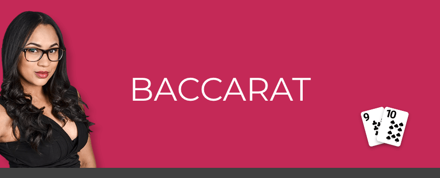 Enhance your online baccarat experience with a live dealer.