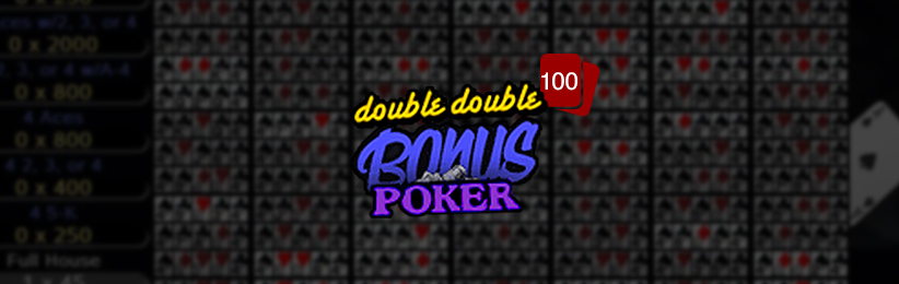  FOUR WAYS TO PLAY BONUS POKER