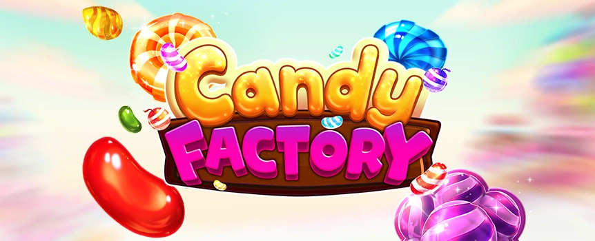 Candy Factory is a candy-inspired video slot that uses a unique five-reel, seven-row format. 