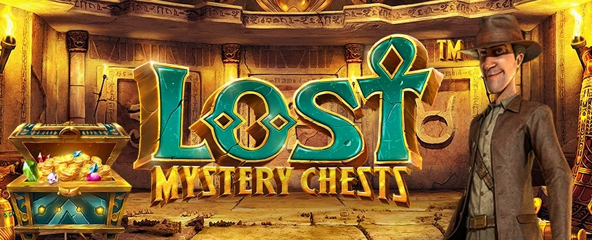 Dive into the world of ancient Egyptian myths with the Lost: Mystery Chests online slot! Play today at Slots.lv and win prizes of up to 2,520x your bet!