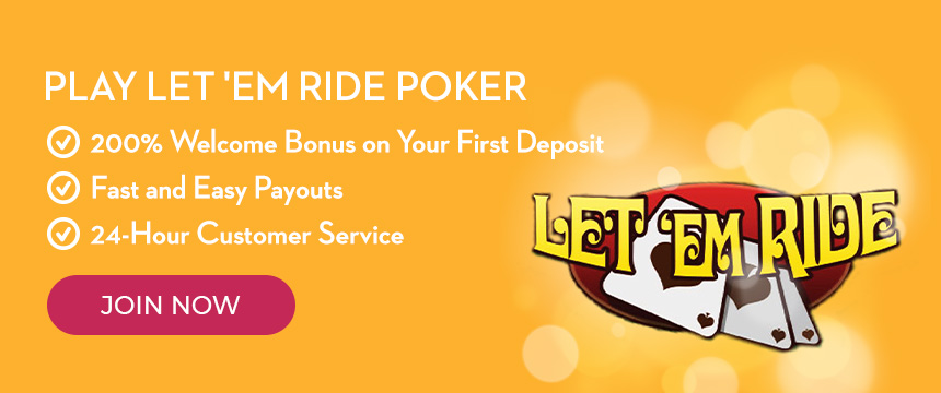 Let em Ride Poker at Slots.lv