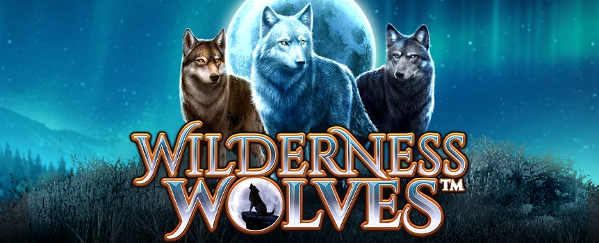 Join the wolf pack beneath the moonlit sky in the Wilderness Wolves online slot, right here at Slots.lv! Enjoy Cascading Reels, free spins, and huge prizes!