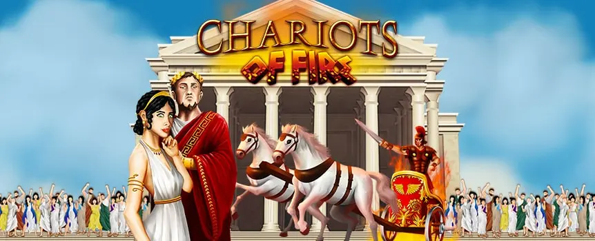 Your chariot awaits in this 5-reel, 25-line slot. Rome needs a leader, so if you’re up for the challenge, go meet your people at the Colosseum.