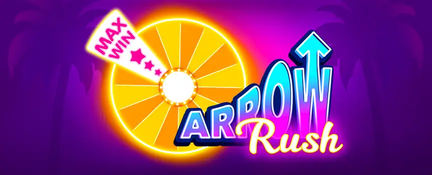 Tired of playing slots with the same design and mechanics? Try Arrow Rush, a slot with an innovative design, Win Multipliers, and an exciting Wheel of Fortune Feature. 