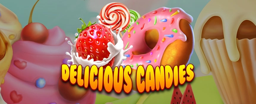 Get your sweet tooth ready for the best candy rush you've ever experienced. This online slots game showers you with all the candy in the world. This game will have you taking in candy after candy, and just when you think you're done, you get a delicious cupcake! All these candies will add to your wins to giving you chances to win huge jackpots. This slots game is set with the most delicious delicacies ranging from candy canes, marshmallows, cupcakes, and more. 