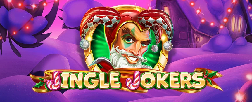 The Joker is hosting the ultimate Christmas feast in Jingle Jokers. Play at Slots.IV and stuff yourself with cookies and candy to hit the 1,688x max win! 