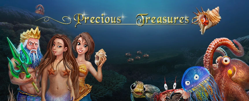 Treasures await you in this online slots game that will have you rubbing shoulders with sexy mermaids! It will take you on numerous adventures, and from each, you will be collecting fortunes as you go. This real money slots game will shower you with win after win and top it up with multipliers to boost your wins even further.