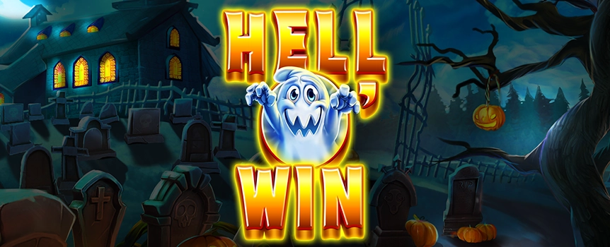 The Hell’O Win online slot is available at Slots.lv today! This Halloween-themed game offers a highly unique reel layout, and you can win up to 50,000 coins!