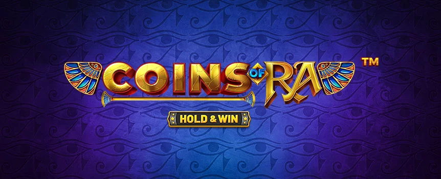 Head to ancient Egypt and see if you can win the many treasures of the gods in the Coins of Ra online slot game at Slots.lv.