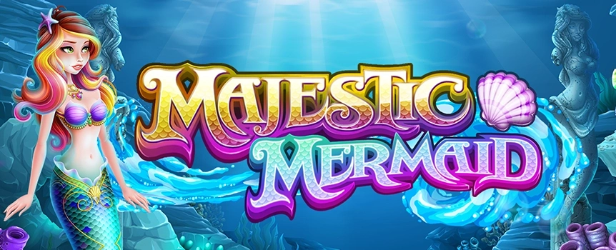 Spin the reels of the Majestic Mermaid online slot today at Slots.lv and see if you can land the huge top prize, which can be worth thousands of dollars.
