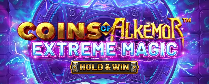 Explore Hold & Win magic in Alkemor’s world. Boost payouts with Multi-X, Expand, and Boost features on a 3x3 grid with Jackpots and surprise wins.
