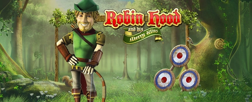This is your chance to join Robin Hood and his merry men in this online slots game full of action and intrigue. The real money slots game occurs in Sherwood Forest and King John and Nottingham's sheriff seek Robin. What you don't know is that Robin will reward you greatly for your efforts to help him. This game is no short of plot twist action that will leave you craving more. It is full of unique features and bonuses that will pay you heftily for your troubles. This is like no other casino slots games with its rich plot and massive payouts for helping the good guy. 