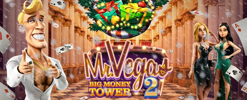 Mr. Vegas is world famous for always knowing where the largest Cash Prizes can be found in Sin City and now he’s back, bigger and better than ever with Mr. Vegas 2: Big Money Tower! 