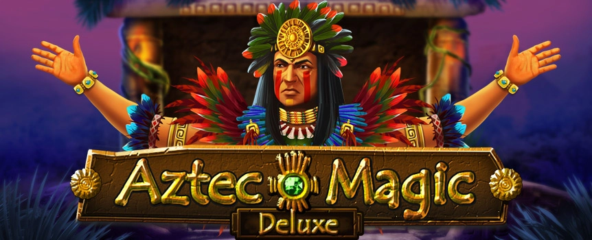 You’ll find yourself in the heart of a mysterious Jungle, inside a Tribal Tomb surrounded by extremely Valuable Gold, Silver and Bronze Coins as well as Aztec Warriors and some insanely beautiful Aztec Priestesses as you seek out Payouts up to 5,000x your stake! 