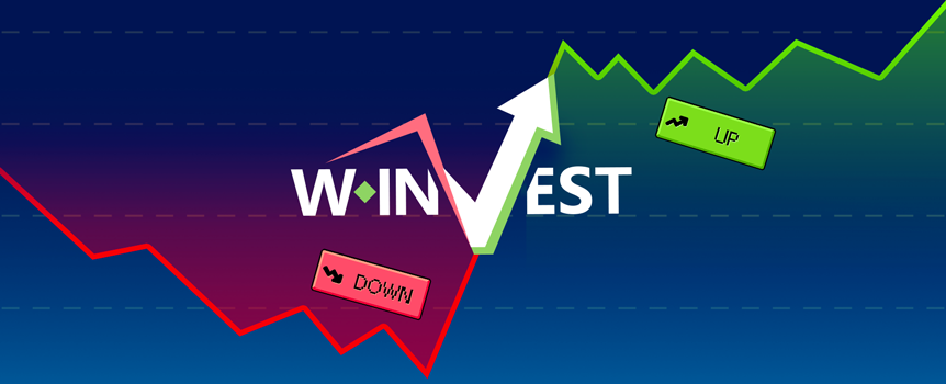 Test your instincts in W-Invest! Predict chart movement, go for up to 2.5x wins, and stay ahead of the curve.