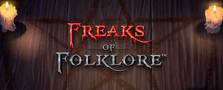 Slots.lv dares you to spin Freaks of Folklore, where haunted reels and mystical Free Spins unlock a world of thrilling rewards and spectral surprises
