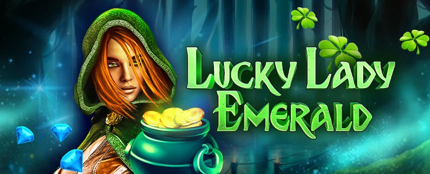 Gigantic Multipliers, Unlimited Free Spins, and staggering Cash Payouts up to 4,684x your stake - play Lucky Lady Emerald now!