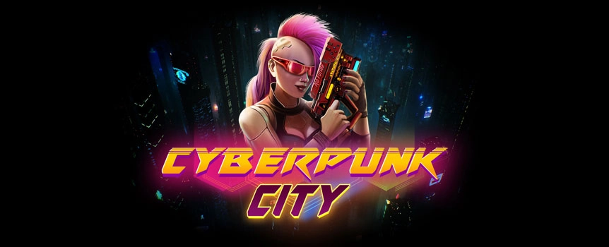 Ever wondered what the future of technology holds for you? You don’t have to rack your brain any longer. Cyberpunk City is an online slots game that takes you to the future. Its setting has everything you ever thought the future had and more. This game is one of those slot games that will have you on the edge of your seat as you enjoy the wide variety of lights and cool technologies. It has all the features and specifications to keep you entertained and help you earn good money. 