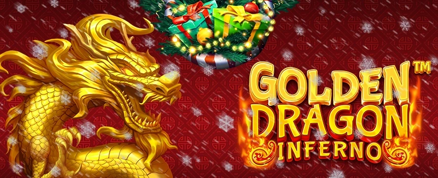 Try the exciting Golden Dragon Inferno online slot and see if you’re able to defeat the vicious fire-breathing dragon and win big! Play today at Slots.lv!