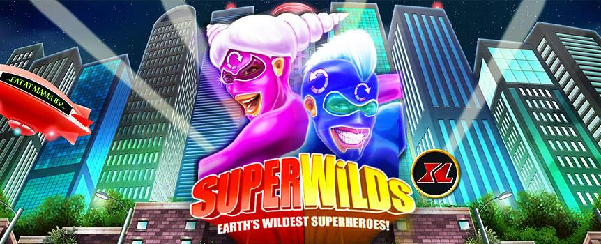 Even more powers and rewards are in store with Super Wilds XL slot game at Slots Casino. Play for wins and Free Spins!