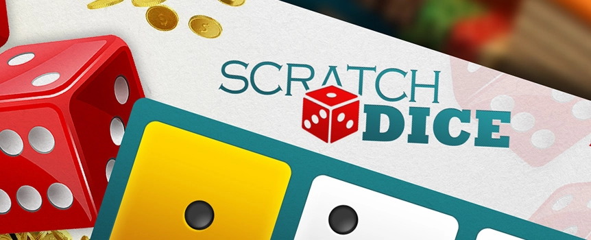 Put your luck to the ultimate test when you play Scratch Dice, a mobile-first casino game that seamlessly combines the thrill of scratch-off lottery tickets with the excitement of a real-money dice game. 