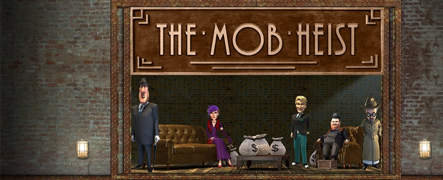 It’s the 1930s, and you are part of a heist gang in crime-filled Chicago! This online slots game takes you back to the 30s and puts you right in the middle of a gang with the other four members. Together with these gang members, the game has you conducting heists that will leave you richer. This game creates a sense of companionship with the other four gangsters. Whenever you have all five gangsters, you get numerous features that will shower you with more money and bonuses. The real money slots game will have you targeting five affluent banks that are sure to leave your bank accounts richer than they were. 