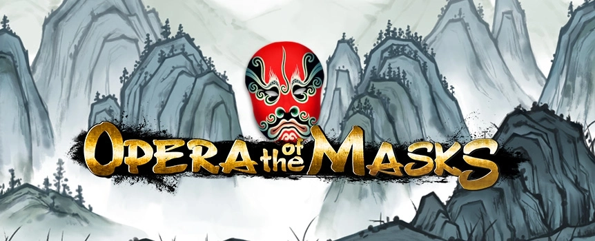 Take a trip to a stunning Chinese Opera where the cast are known for wearing and then quickly switching out beautiful Masks adorned with Bian Lian art work which is designed to scare off evil beasts!